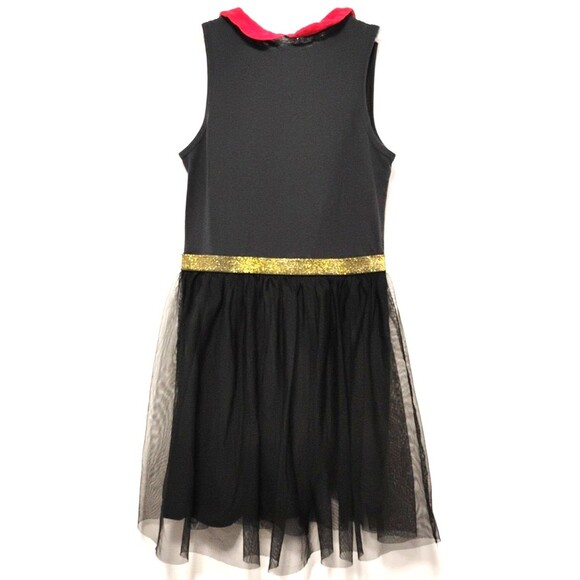 Disney Minnie Mouse Dress Girls L Halloween Black Tulle Skirt Costume Outfit - Picture 4 of 4